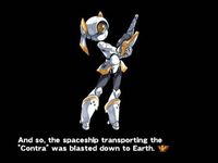 une photo d'Ã©cran de Contra ReBirth sur Virtual Console WII